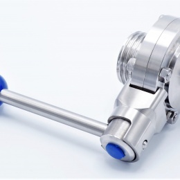 nerezová přímá klapka, závitová/navařovací typ G-S