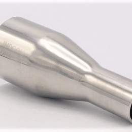 Nerezová redukce centrická, navařovací, dlouhá DN 40/20