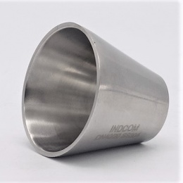 nerezová redukce centrická, navařovací, krátká DN 40/20