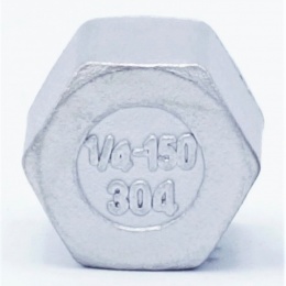 nerezová zátka (záslepka), typ 326, vnitřní závit 1/4" (DN8)