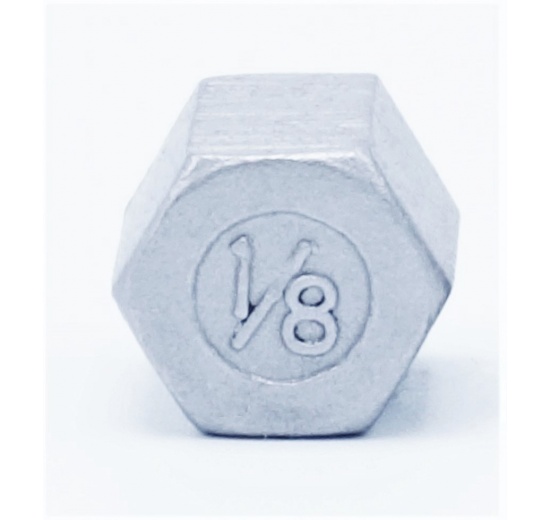 nerezová zátka (záslepka), typ 326, vnitřní závit 1/8"