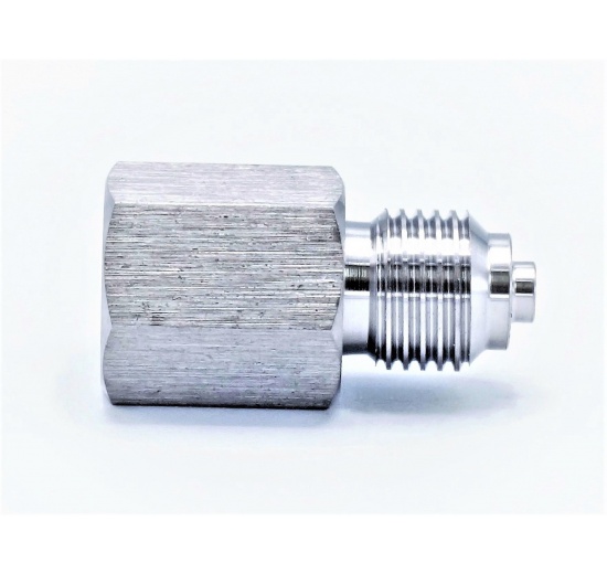 nerezová závitová redukce, vnitřní MPT závit a vnější BSP závit