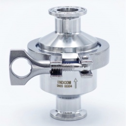 nerezová zpětná klapka, clamp připojení DN20