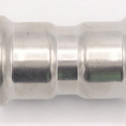 nerezové hrdlo (spojka), lisovací, F 28 mm