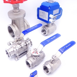 Nerezové kulové ventily a kohouty Indcom