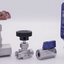 Nerezové kulové ventily a kohouty