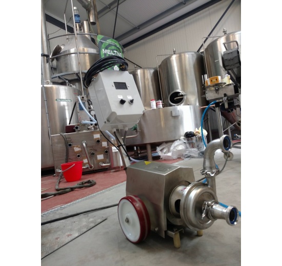 Nerezové mobilní čerpadlo odstředivé