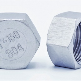 nerezové zátky (víčka), typ 326, vnitřní závit 1" (DN25)