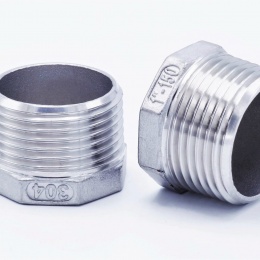 nerezové zátky (víčka), typ 330, vnější závit 1" (DN25)