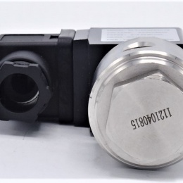 Nerezový elektromagnetický ventil 3/2, G 1/8", AC24V, NC