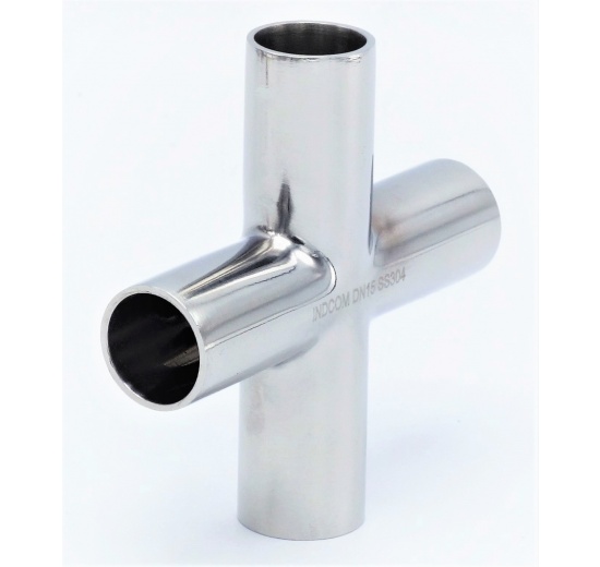nerezový navařovací kříž, DN15, nerezová ocel