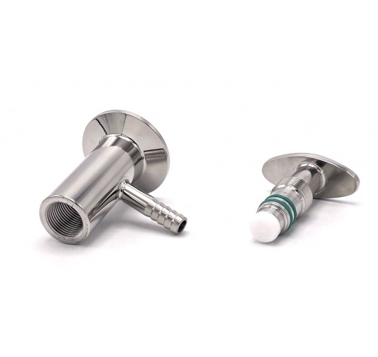 Nerezový vzorkovací ventil,kohoutek, clamp připojení DN25 (K50.5)