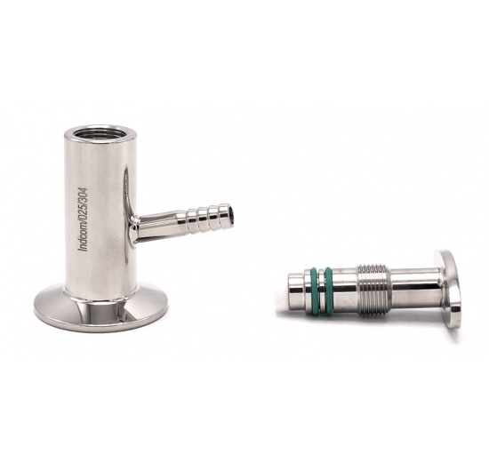 Nerezový vzorkovací ventil,kohoutek, clamp připojení DN25 (K50.5)