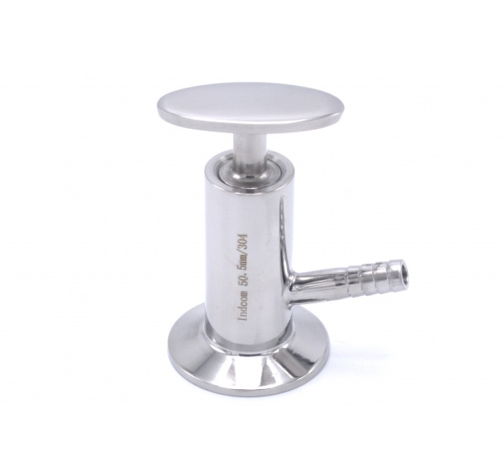 Nerezový vzorkovací ventil, kohoutek, připojení CLAMP