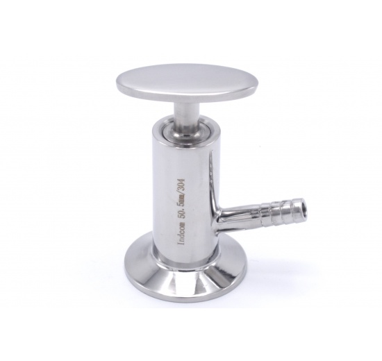 Nerezový vzorkovací ventil, kohoutek, připojení CLAMP