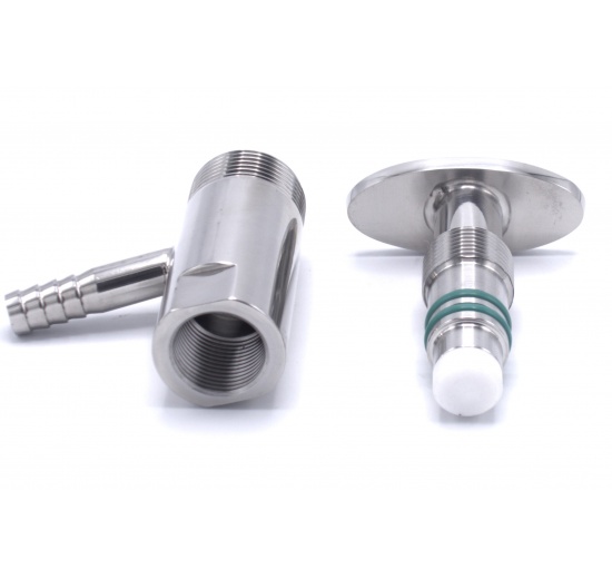 Nerezový vzorkovací ventil, závitový 3/4"