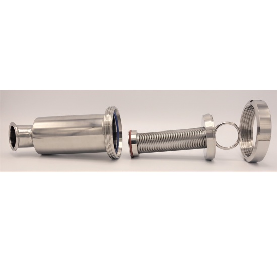 Nerezový Y - filtr CLAMP (typ C-C) DN40(K50.5)