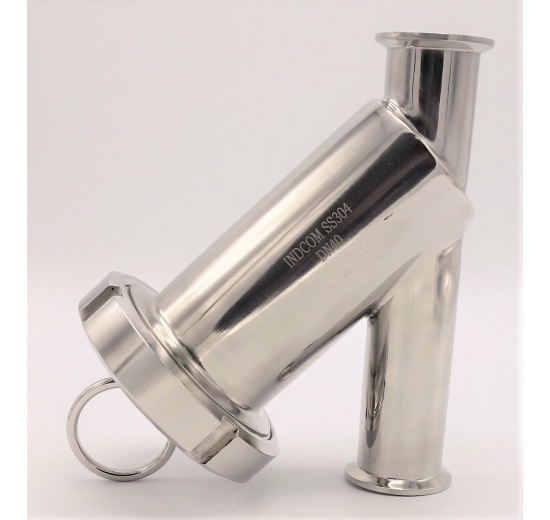 Nerezový Y - filtr CLAMP (typ C-C) DN40(K50.5)