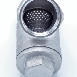 nerezový Y filtr šikmý s jemným sítkem, závitový, jednopalcový”