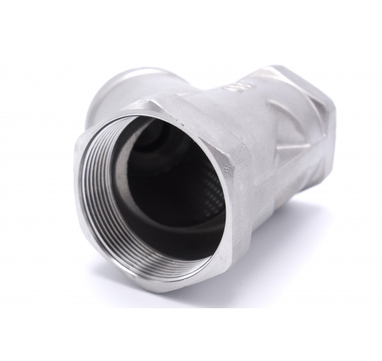 Nerezový Y filtr šikmý s jemným sítkem, závitový