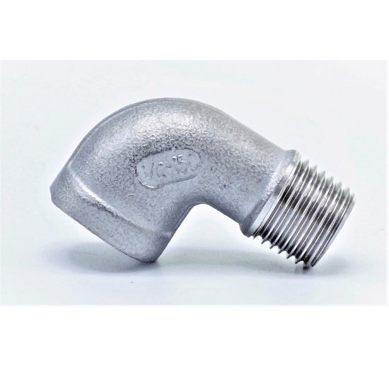 oblouk, závitové kolínko 90° typ 304 1/4" M/F