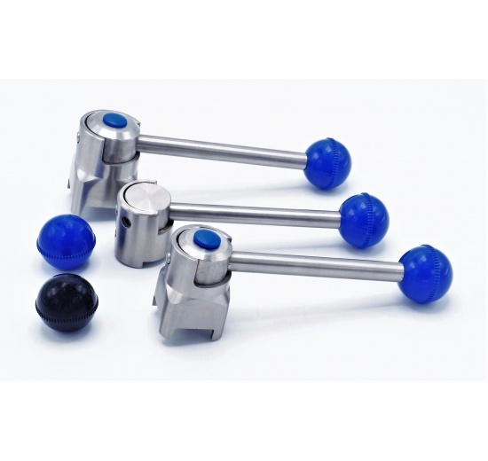 ovládací páčka pro nerezovou přímou klapku