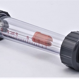 Plováčkový průtokoměr /rotametr/  0.005~0.05 m3/hod,vnitřní závit BSP 1/2"