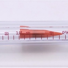 Plováčkový průtokoměr /rotametr/ plastový-lepený spoj