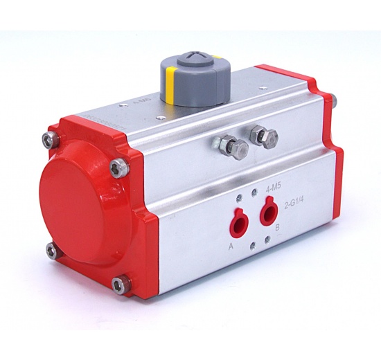 Pneumatický pohon, dvojčinný