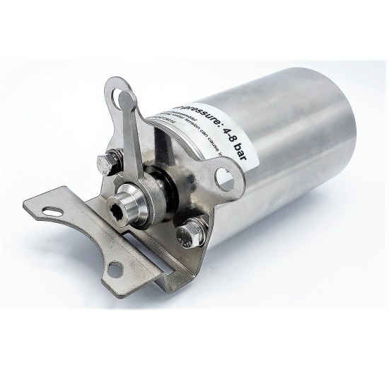 pneumatický pohon jednočinný s dalšími montážními prvky