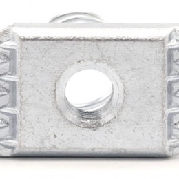 Posuvná matice M8 s pružinou pozinkovaná krátká pružina 41x25