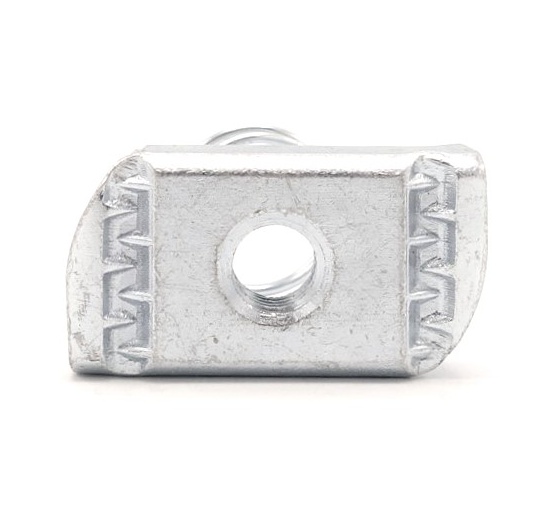 Posuvná matice M8 s pružinou pozinkovaná krátká pružina 41x25