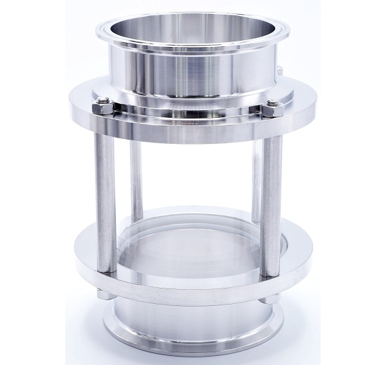 potrubní průhledítko, clamp C-C, krátké, DN 100