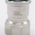 Přechodka lisovací/závit vnitřní 42 mm_1 1/2", nerezová