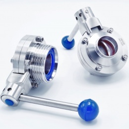 přímé motýlové klapky, typ G-S (závit/navařovací), DN 40