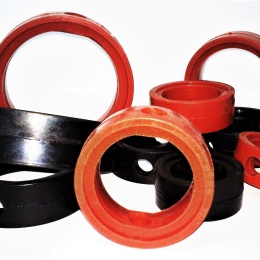 příslušenství k nerezovým přímým klapkám, náhradní díly, těsnění EPDM, VMQ