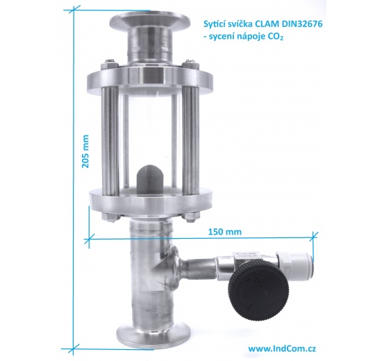 Provzdušňovací potrubní svíčka