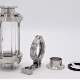 Průhledítko potrubní, CLAMP C-C