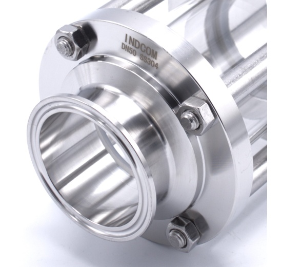 Průhledítko potrubní, CLAMP C-C