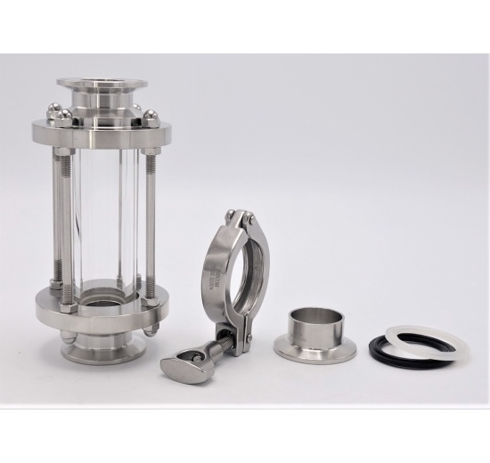 Průhledítko potrubní, CLAMP C-C