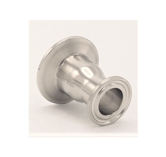 Redukce centrická, clamp DN25/20