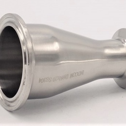 Redukce centrická, clamp  DN40/20