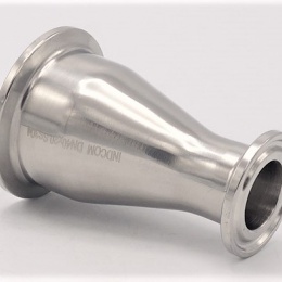 Redukce centrická, clamp  DN40/20