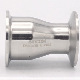 Redukce centrická, clamp DN40/25