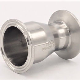 Redukce centrická, clamp DN40/25