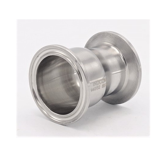 Redukce centrická, clamp  DN40/32