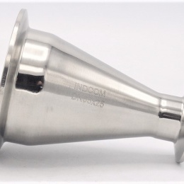 Redukce centrická, clamp  DN65/25