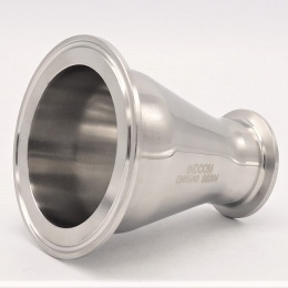 Redukce centrická, clamp  DN65/40