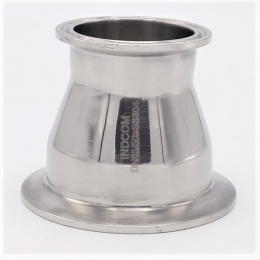 Redukce centrická, clamp DN65/50