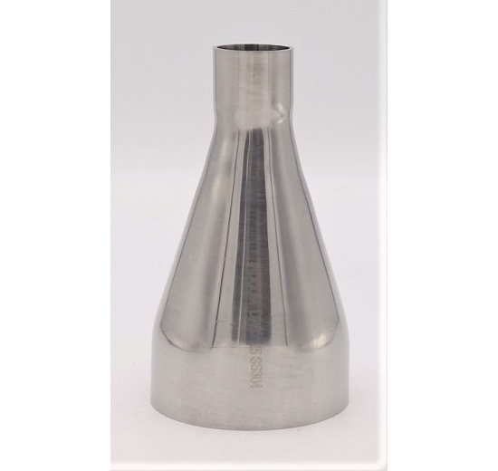 Redukce centrická, navařovací, dlouhá DN 65/25